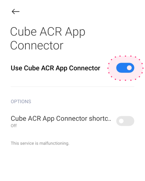 App Connector как включить Cube ACR на андроид. Приложение куб на айфон.